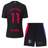 Oficiální Fotbalový Dres FC Barcelona Raphinha 11 Hostující 2024-25 pro Děti